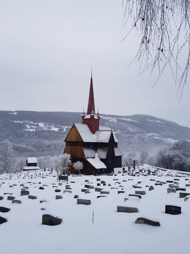 Church in Ringebu, Norway