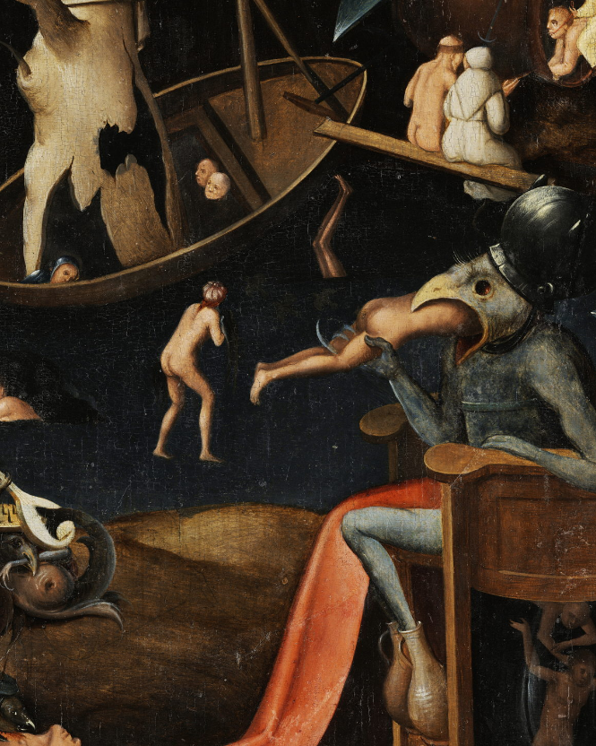 Fragment dzieła naśladowcy Boscha trafia do naszej wirtualnej galerii skanów