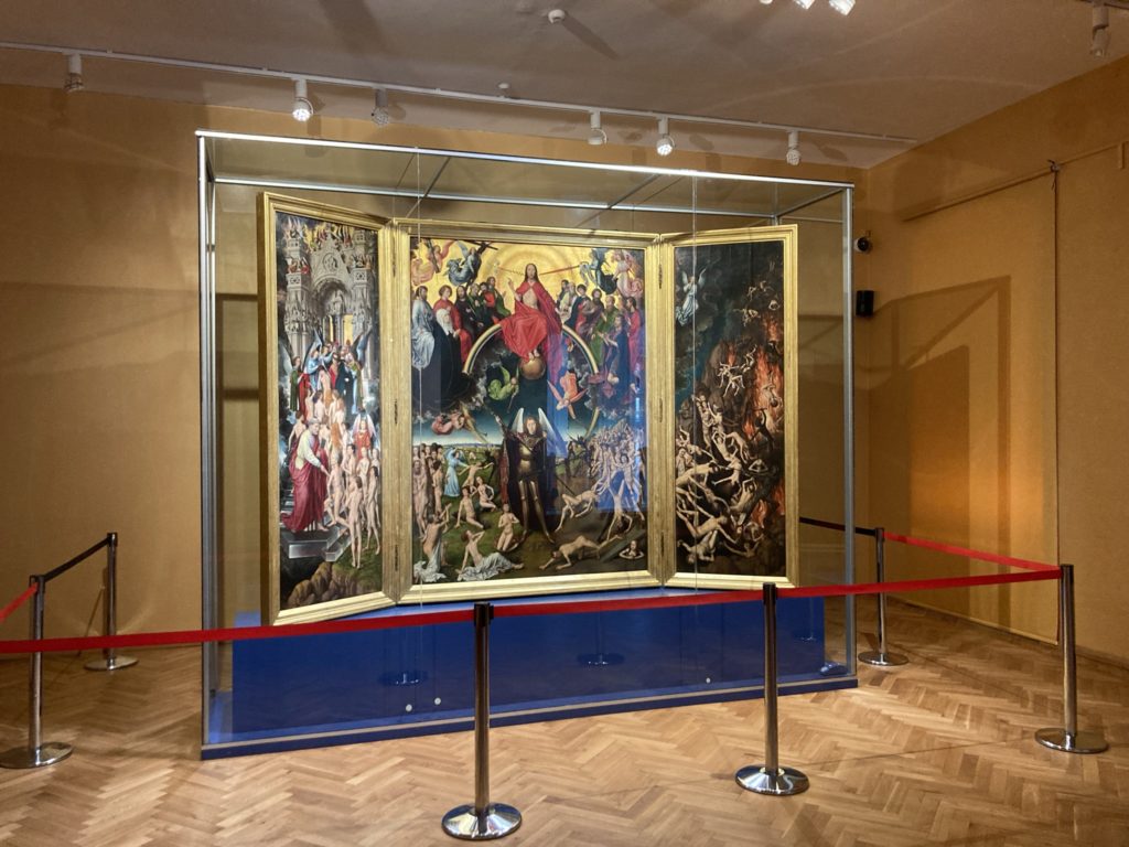 Risk analysis for Memling's “The Last Judgment” triptych